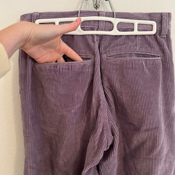 Aritzia TNA Ripcord corduroy mid-rise wide-leg pants - Picture 4 of 8